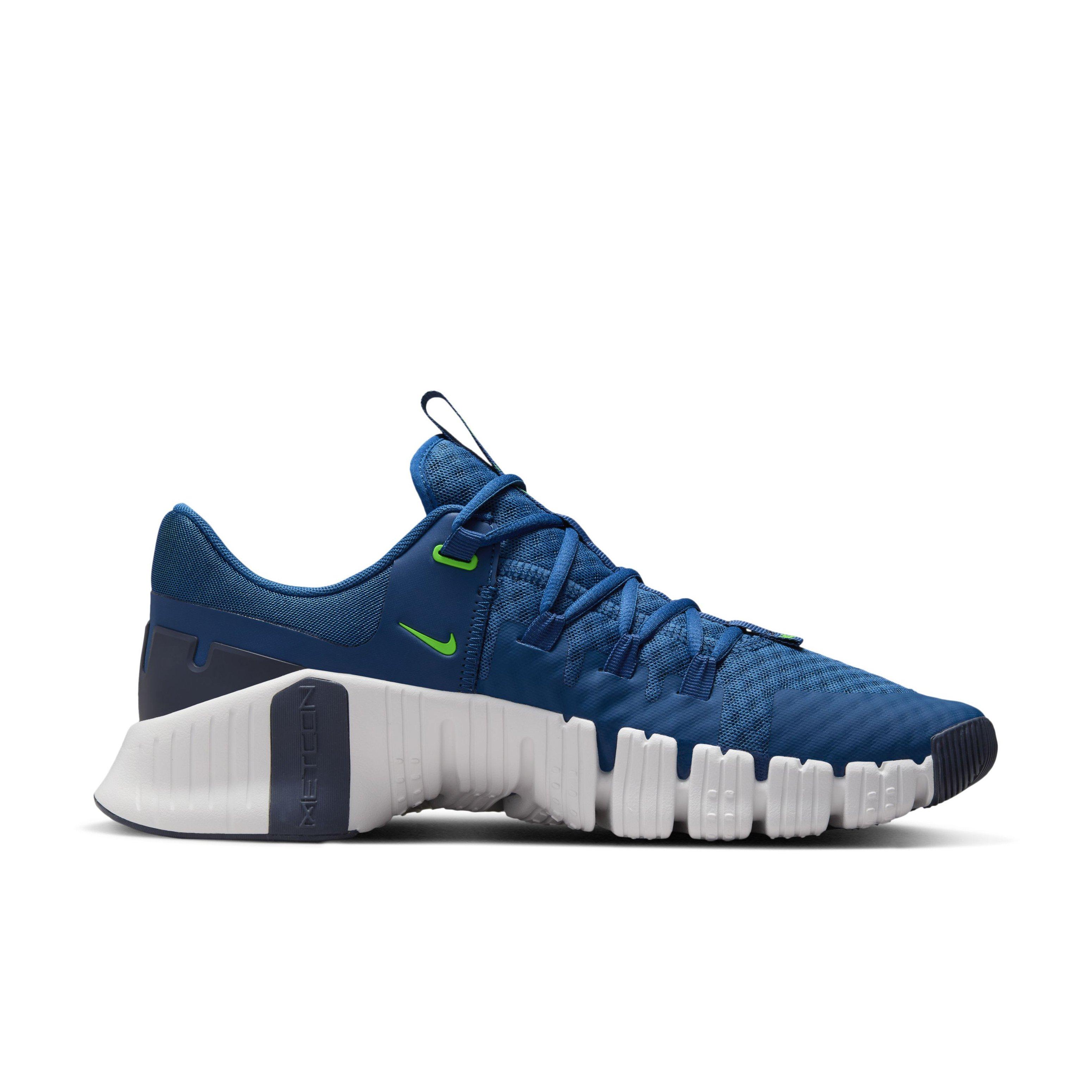 Nike Free Metcon 5 "Court Blue/Thunder Blue/Platinum Tint/Green Strike" Men's Training Shoe